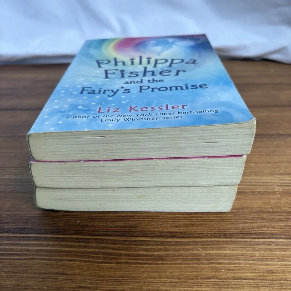 Philippa Fisher Book Lot of 3 Liz Kessler Paperback Fairy Chapter Books